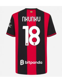 AC Milan Christopher Nkunku #18 Replika Hemmakläder 2026-27 Kortärmad
